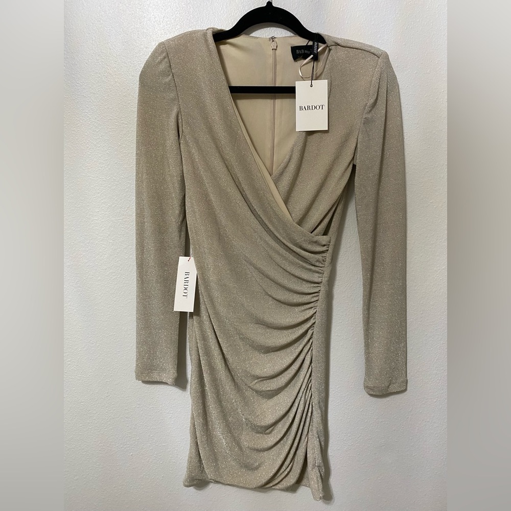 Nordstrom gold sparkly dress